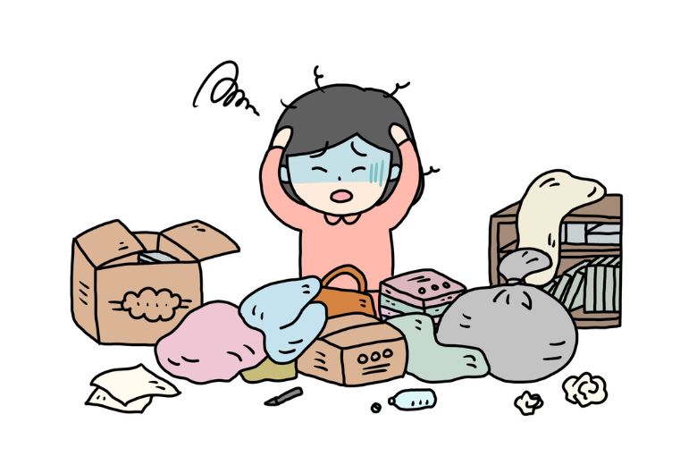 ADHDの人が片付けられない主な理由