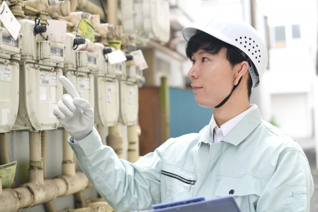 ④ 検針員の仕事